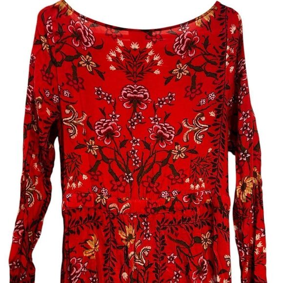 Anthropologie LAIA maxi dress laurel with pockets size small - Picture 3 of 10